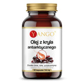 Antarktisches Krillöl 500 MG 60 Kapseln YANGO